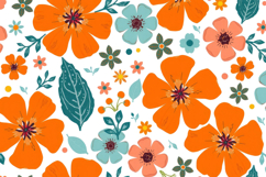 Abstract Colorful Floral Background Product Image 1