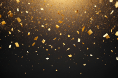 Floating Golden Confetti Party Background Product Image 1