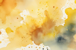Yellow Abstract Watercolor Splash Background Product Image 1