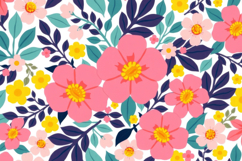 Elegant Summer Bloom Background Product Image 1