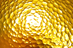 Yellow Honeycomb Abstract Background Product Image 1
