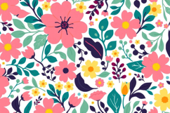 Elegant Summer Bloom Background Product Image 1