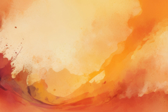 Orange &amp; Red Watercolor Abstract Background Product Image 1