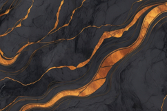 Black Marble Gold Veins Background Product Image 1