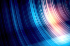 Blue Dynamic Light Trails Background Product Image 1