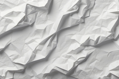 Crumpled white paper texture background Product Image 1