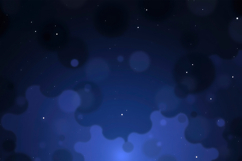 Dark Blue Bokeh Particles Background Product Image 1