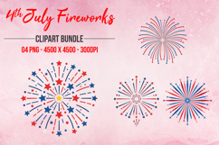 4th July Fireworks Clipart Product Image 2