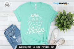 Preivew-of-summer-tshirt-design-quote-one-i-a-melon