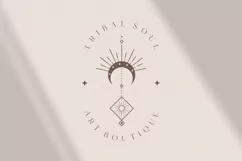 Premade Tribal Soul Brand Logo Design. Blog. Social Media. Product Image 7