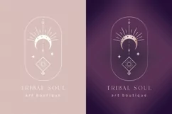 Premade Tribal Soul Brand Logo Design. Blog. Social Media. Product Image 1