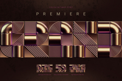 Premiere Grand - Color Bitmap Font Product Image 1