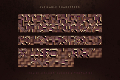 Premiere Grand - Color Bitmap Font Product Image 5