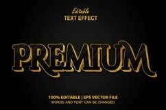Premium Editable Text Effect 3D Style Product Image 1