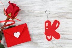 Premium alphabet laser cut SVG files for valentine Create personalized valentine decor with high-quality digital designs for laser cutters