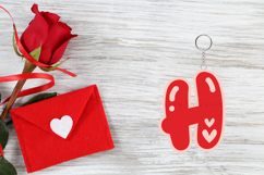 Premium alphabet laser cut SVG files for valentine Create personalized valentine decor with high-quality digital designs for laser cutters