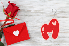 Premium alphabet laser cut SVG files for valentine Create personalized valentine decor with high-quality digital designs for laser cutters