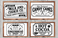 Christmas Sign Svg, Farmhouse Svg, Vintage Christmas Svg Product Image 1