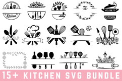 20 kitchen Svg Bundle |Kitchen SVG Cut file Product Image 1