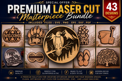 Premium Laser Cut Masterpiece Bundle,Laser Cut svg Bundle Product Image 1