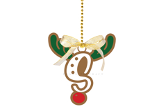 Premium laser cut SVG files for Christmas alphabet ornaments Create personalized Christmas decor with high-quality digital designs for laser cutters