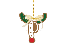 Premium laser cut SVG files for Christmas alphabet ornaments Create personalized Christmas decor with high-quality digital designs for laser cutters