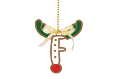 Premium laser cut SVG files for Christmas alphabet ornaments Create personalized Christmas decor with high-quality digital designs for laser cutters