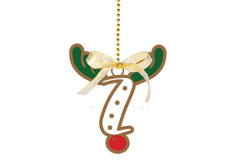 Premium laser cut SVG files for Christmas alphabet ornaments Create personalized Christmas decor with high-quality digital designs for laser cutters