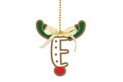 Premium laser cut SVG files for Christmas alphabet ornaments Create personalized Christmas decor with high-quality digital designs for laser cutters