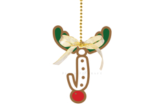 Premium laser cut SVG files for Christmas alphabet ornaments Create personalized Christmas decor with high-quality digital designs for laser cutters