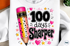 Preppy 100 Days of School PNG Product Image 1