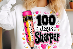 Preppy 100 Days of School PNG Product Image 3
