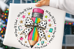 Preppy 100 Days of School PNG Product Image 2