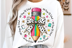 Preppy 100 Days of School PNG Product Image 4