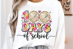 Preppy 100 Days of School PNG Product Image 4
