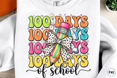 Preppy 100 Days of School PNG Product Image 1