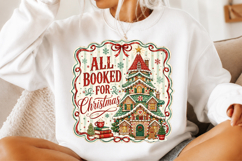 Preppy All Booked for Christmas Png Product Image 2