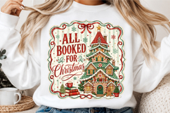 Preppy All Booked for Christmas Png Product Image 3