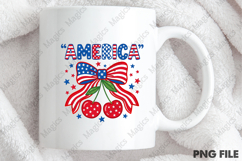 Preppy America Cherries PNG Product Image 4
