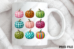 Preppy Autumn Fall Pumpkin PNG Product Image 4