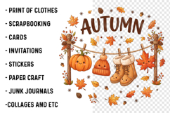 Preppy Autumn PNG Product Image 3