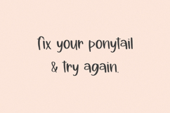 Preppy Babe Handwritten Font Product Image 9