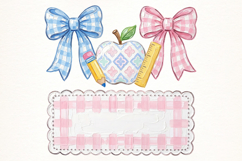 Preppy Back to School Shirt For Kid PNG Product Image 1