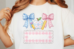 Preppy Back to School Shirt For Kid PNG Product Image 3