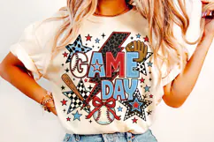 Baseball Game Day PNG, Baseball PNG, Baseball Mama PNG Product Image 1