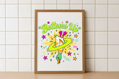 Preppy Bottoms Up Summer Duck PNG Product Image 4