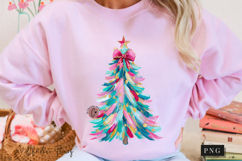 Preppy Christmas Tree PNG Product Image 10