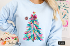 Preppy Christmas Tree PNG Product Image 8