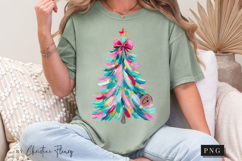 Preppy Christmas Tree PNG Product Image 9