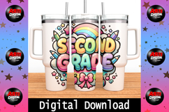 Preppy Back to School Grade PNG Bundle Product Image 8